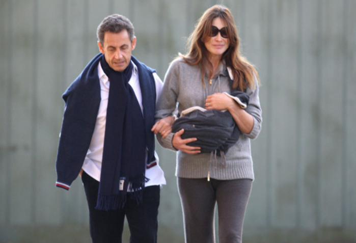 Nicolas Sarkozy et Carla Bruni,